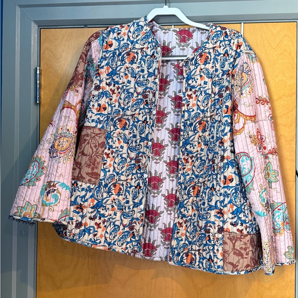 Floral Patchwork Jacket - Reversible!
